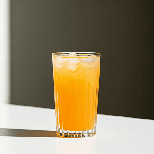 Refreshing orange drink — bev. water enhancer